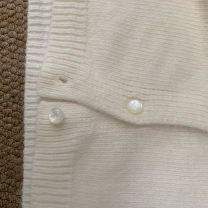 // 拼接lace邊精緻鈕扣CD