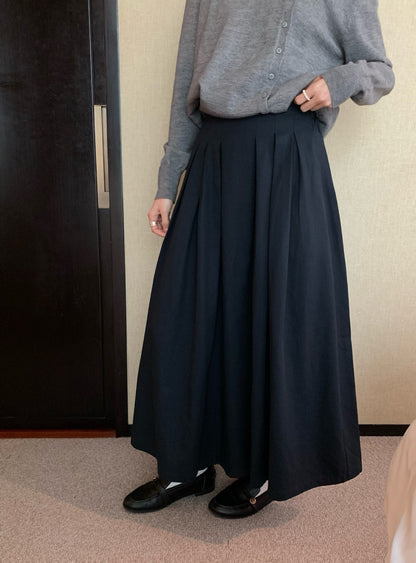 // lyocell壓褶遮肉休閒感SK