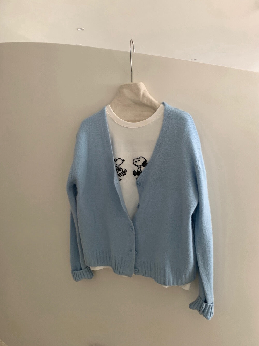 // 30%wool V領四色CD