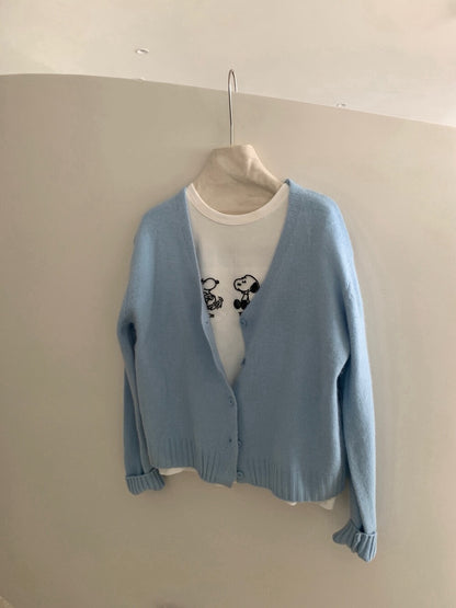 // 30%wool V領四色CD