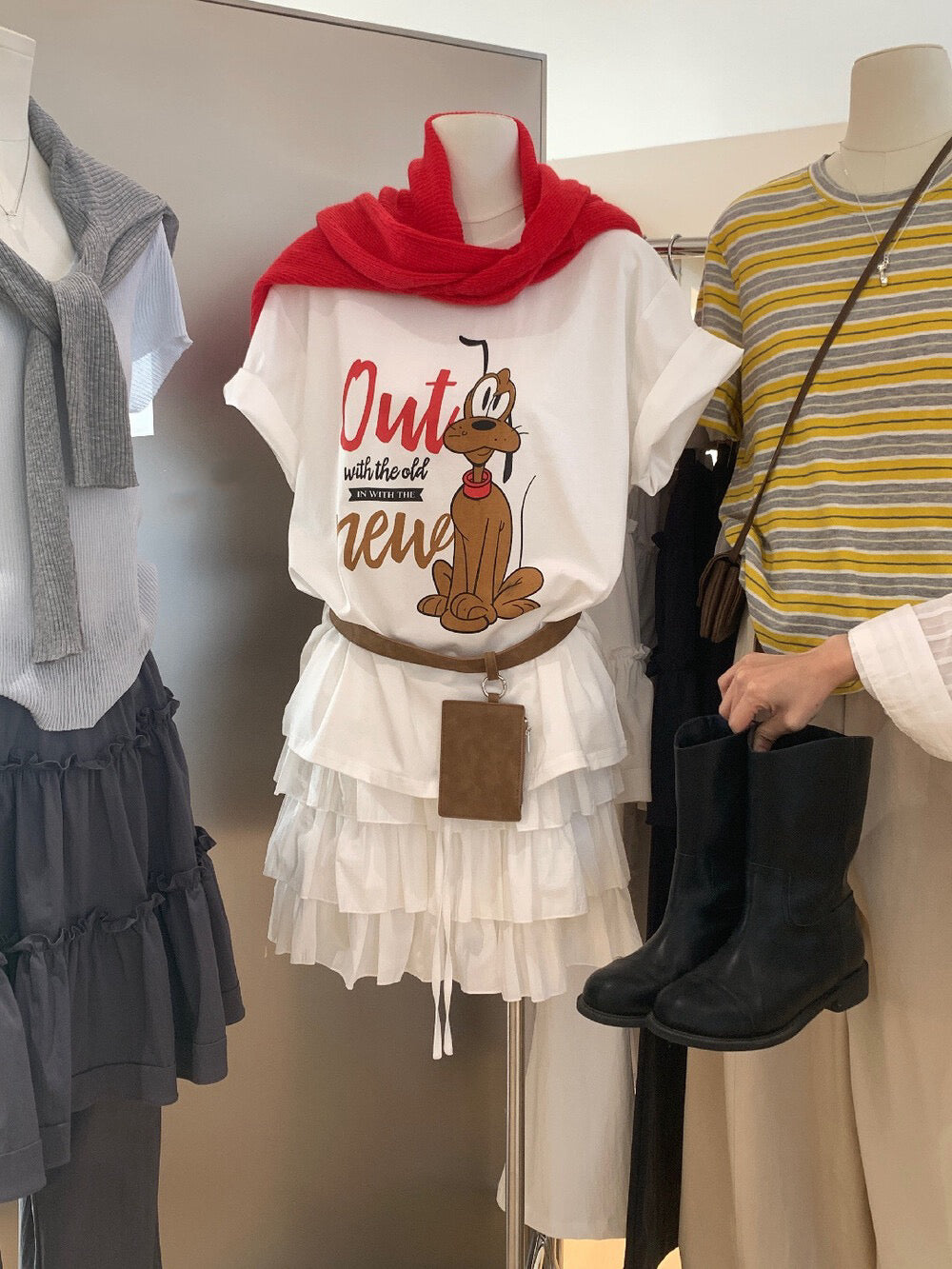 // 可愛Goofy圖案TEE