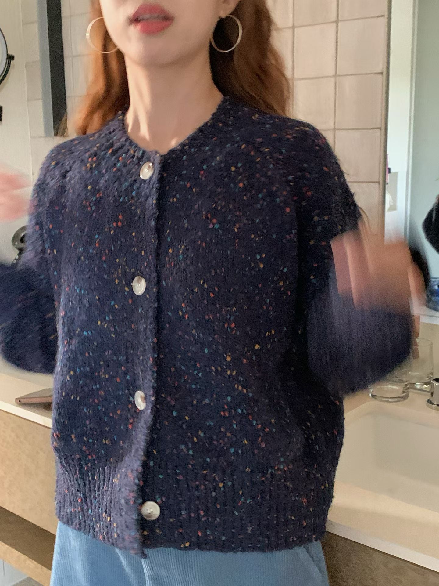 // 美美12%羊毛混彩點CD