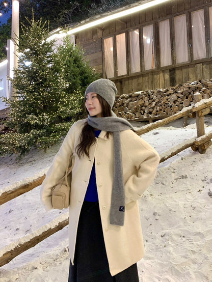 // 極高質20%alpaca+80%fine wool手工羊駝絨外套