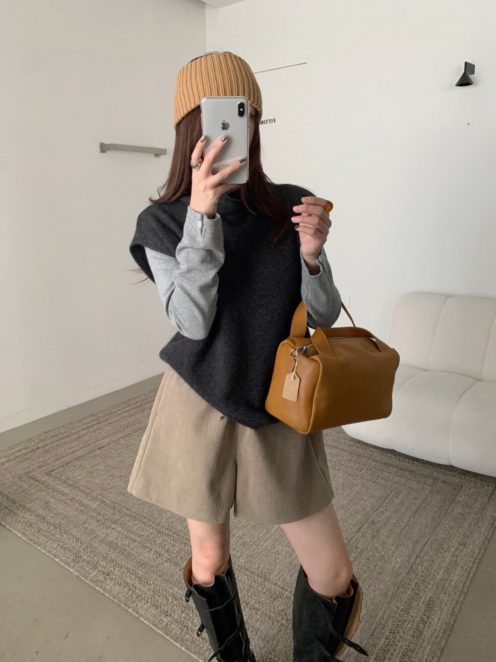 // raccoon+wool垂垂領疊穿必入小短袖NT