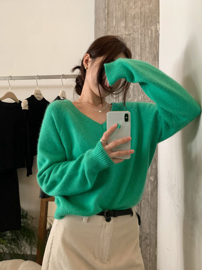 // 高質raccoon V領軟糯NT