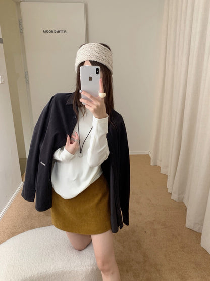 // 超軟超舒服必入小立領9色TEE