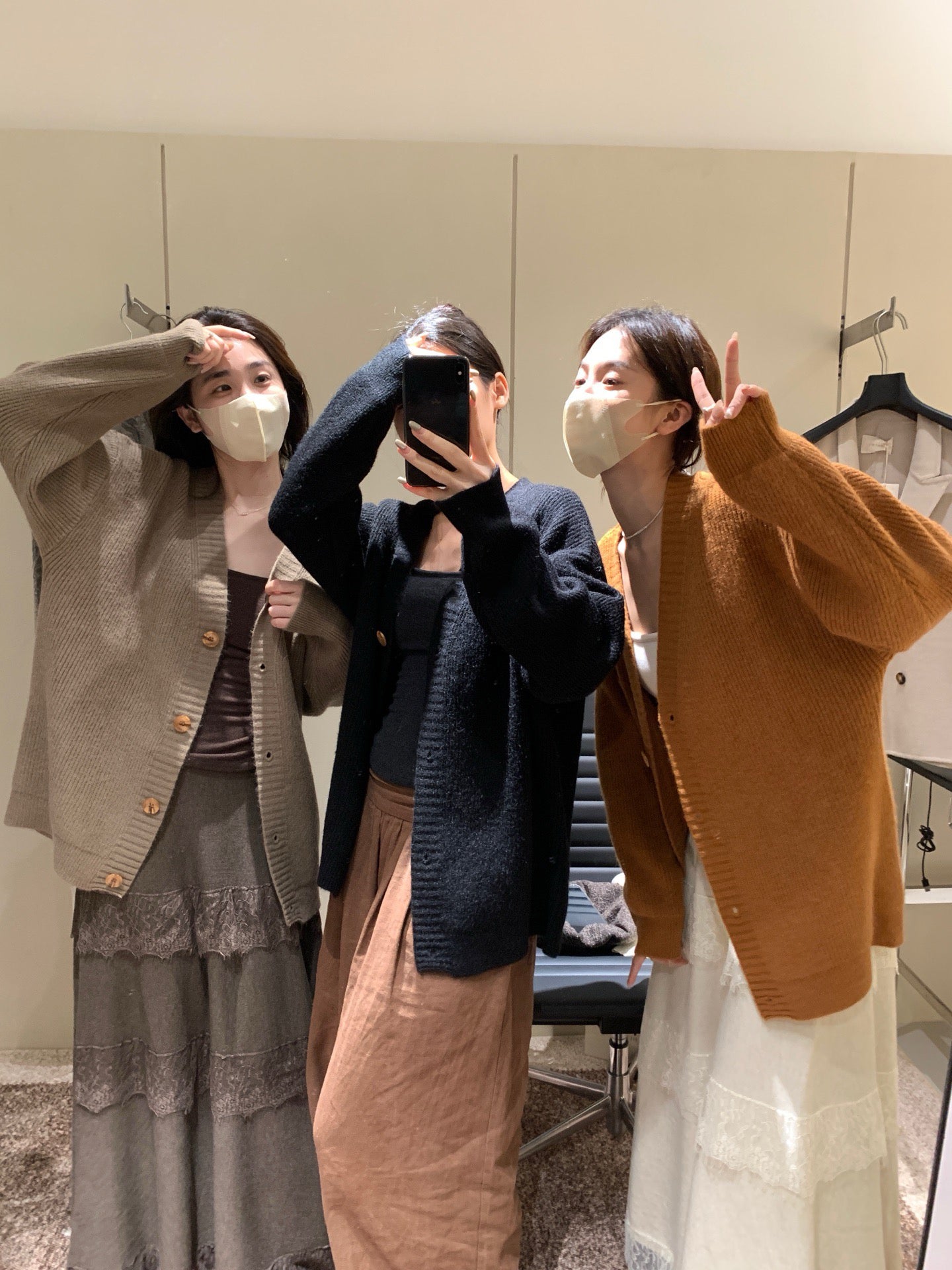 // 慵懶感中長大毛衣外套