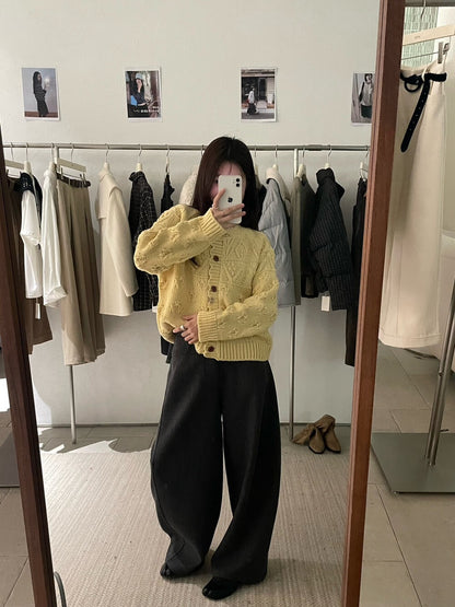 // 20%wool法式復古鈎花CD