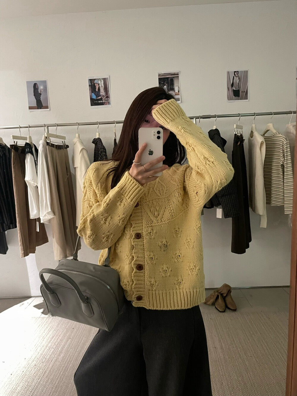 // 20%wool法式復古鈎花CD