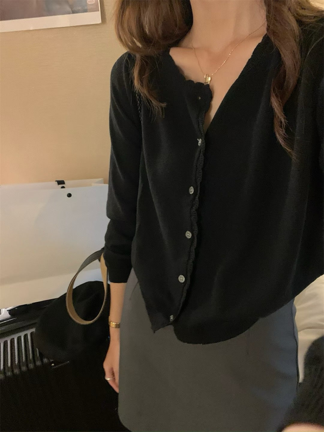 // 必入多色花邊排扣CD