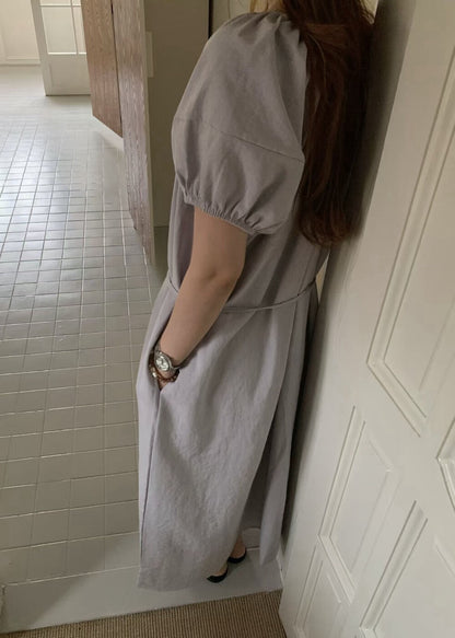// 超美慵懶感綁帶領天絲麻OPS
