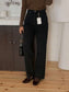 // premium black washing denim