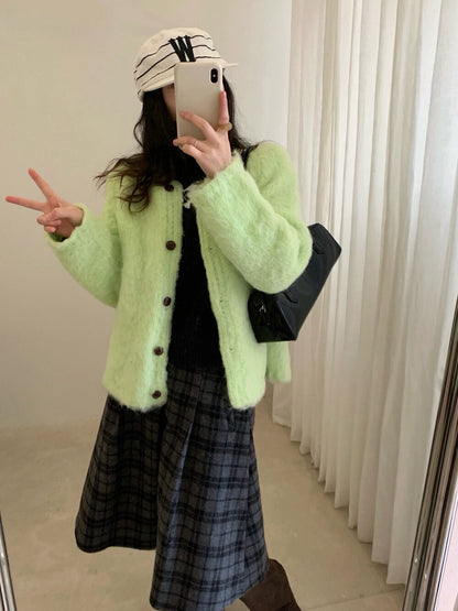 // 拉絨插肩保暖CD