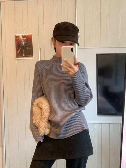 // 超美22色直坑紋不挑身型半領NT