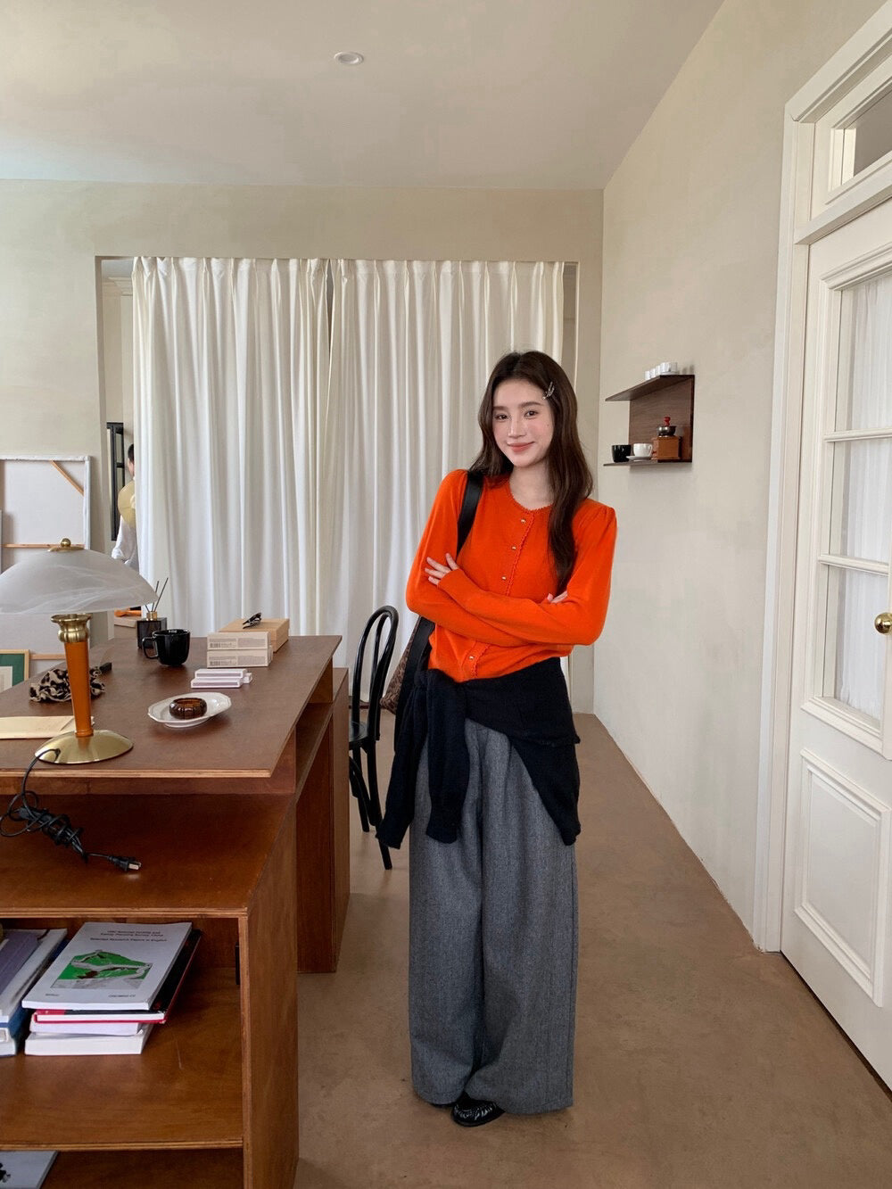 // 精緻鈎花邊小金鈕CD