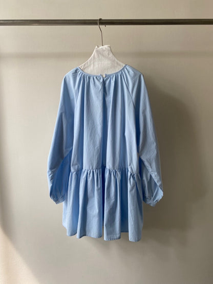 // 圓領落肩法式疊穿必入OPS