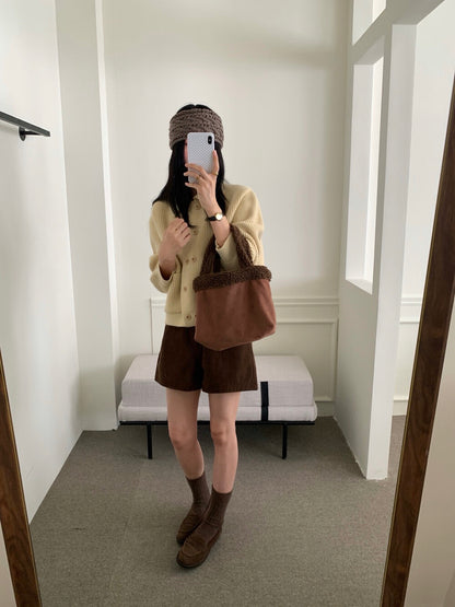 // 慵懶感雙排扣口袋翻領CD