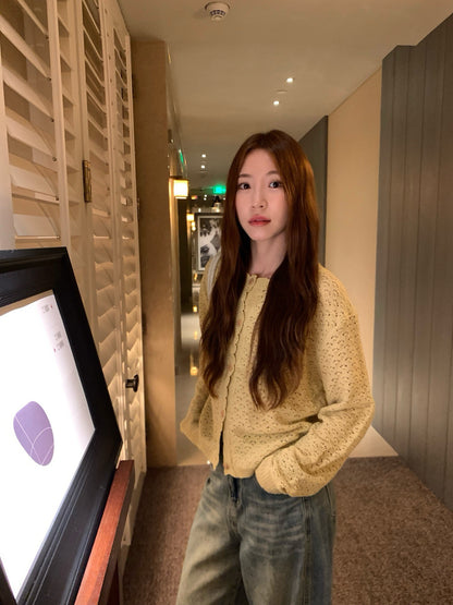 // 精緻感花邊鏤空鈎花CD