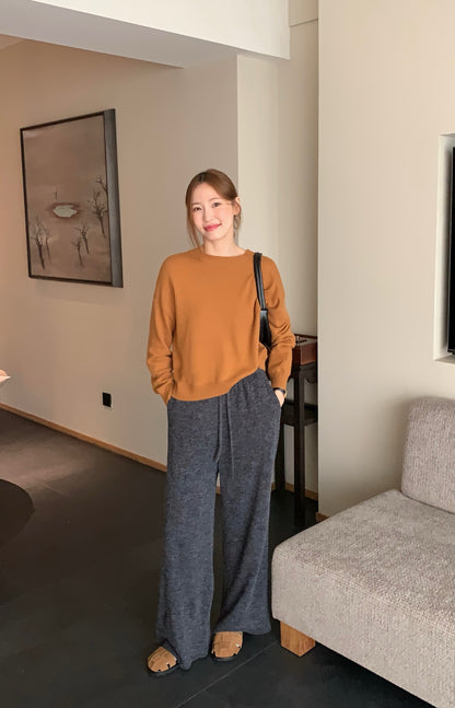 // 軟糯慵懶感舒服褲