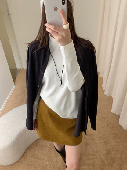 // 超軟超舒服必入小立領9色TEE