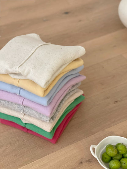 // 100%wool一體無縫連帽開胸NT