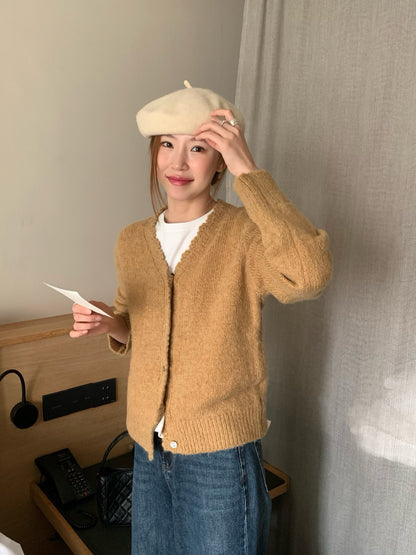 // 10%wool軟糯絨感鈎花邊CD