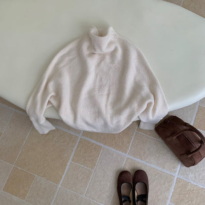 // 堆堆領極簡蝙蝠袖氣質NT