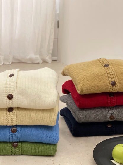 // 八色織紋邊連帽冷外套