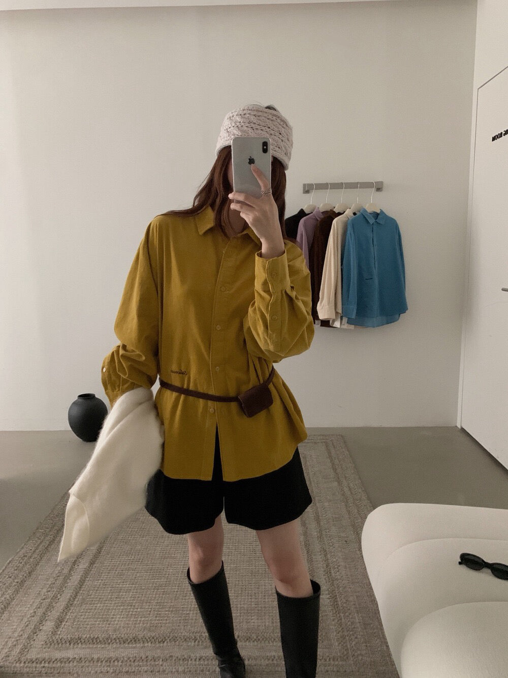 // 高質刺繡字燈芯絨SH