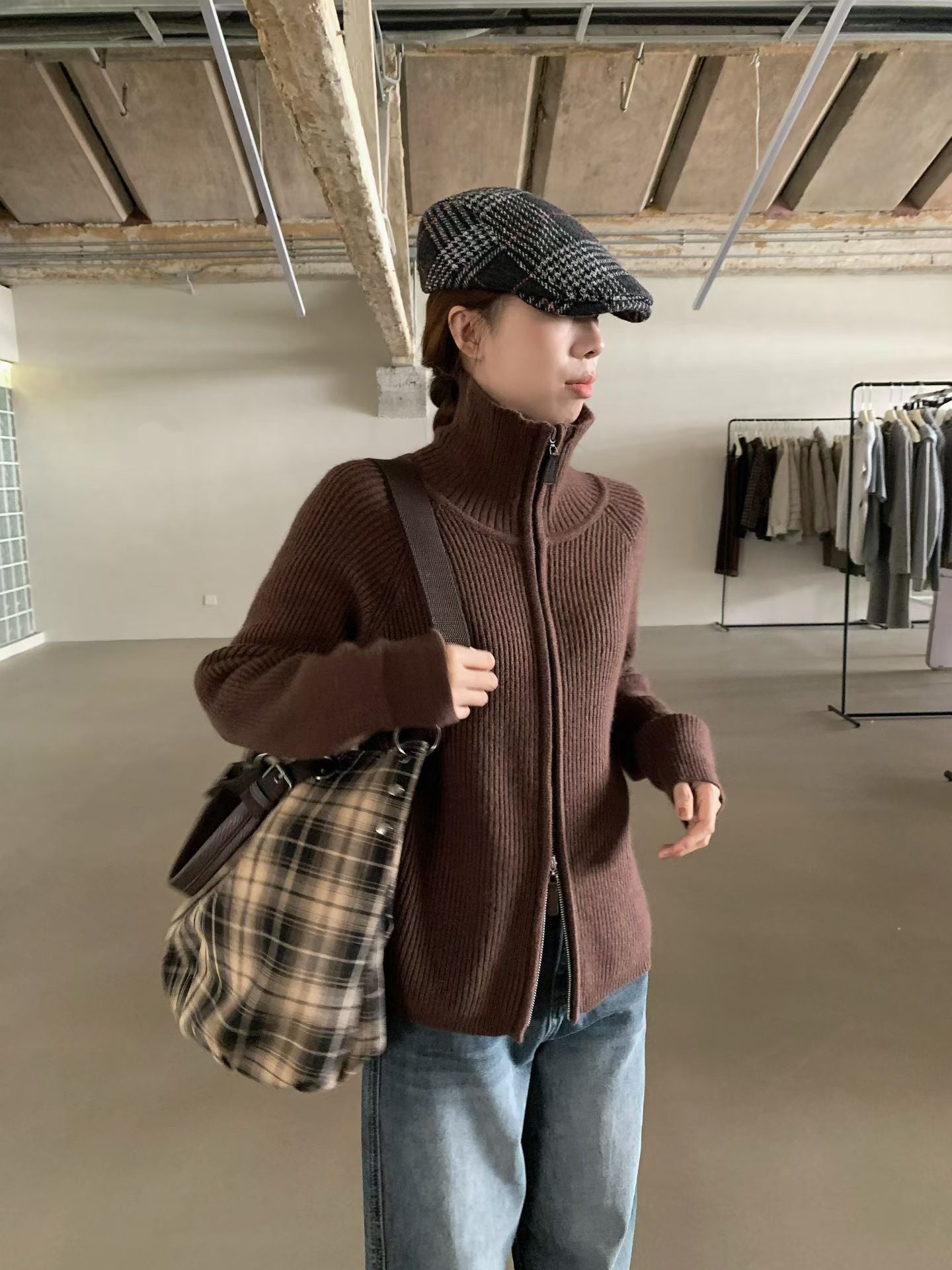 // 30%raccoon高質上下拉鍊插肩CD