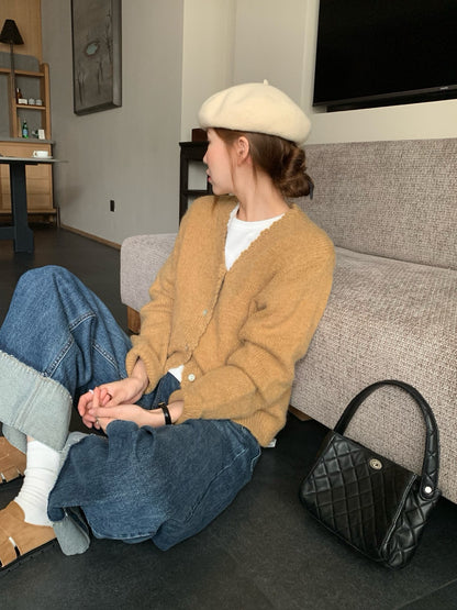 // 10%wool軟糯絨感鈎花邊CD