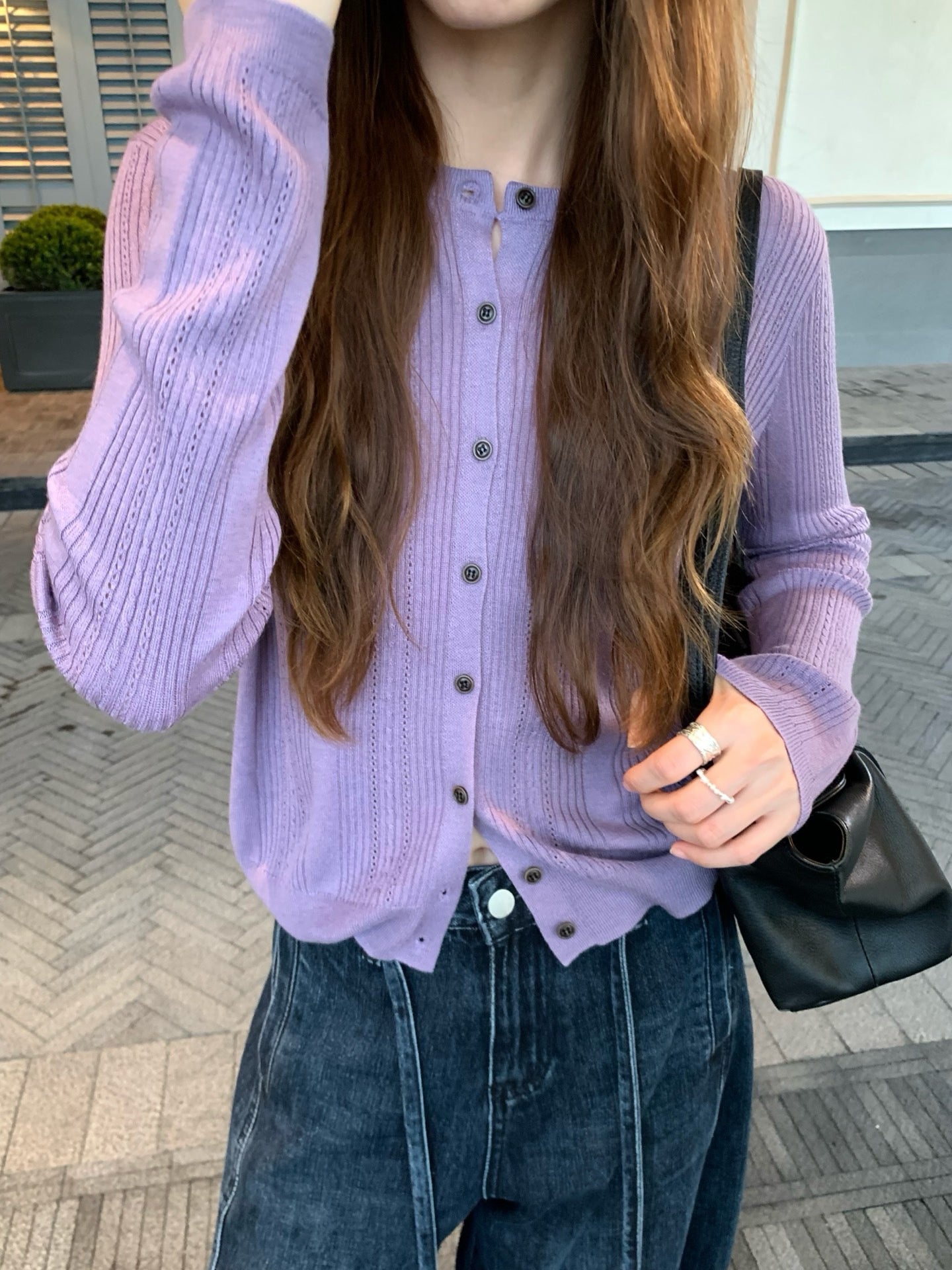 // 柔軟親膚桑蠶絲羊毛拼麻花CD