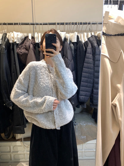 // 肌理感圓領混針感CD