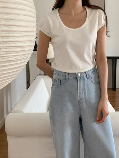 (現貨) // 小公主䄂U領TEE