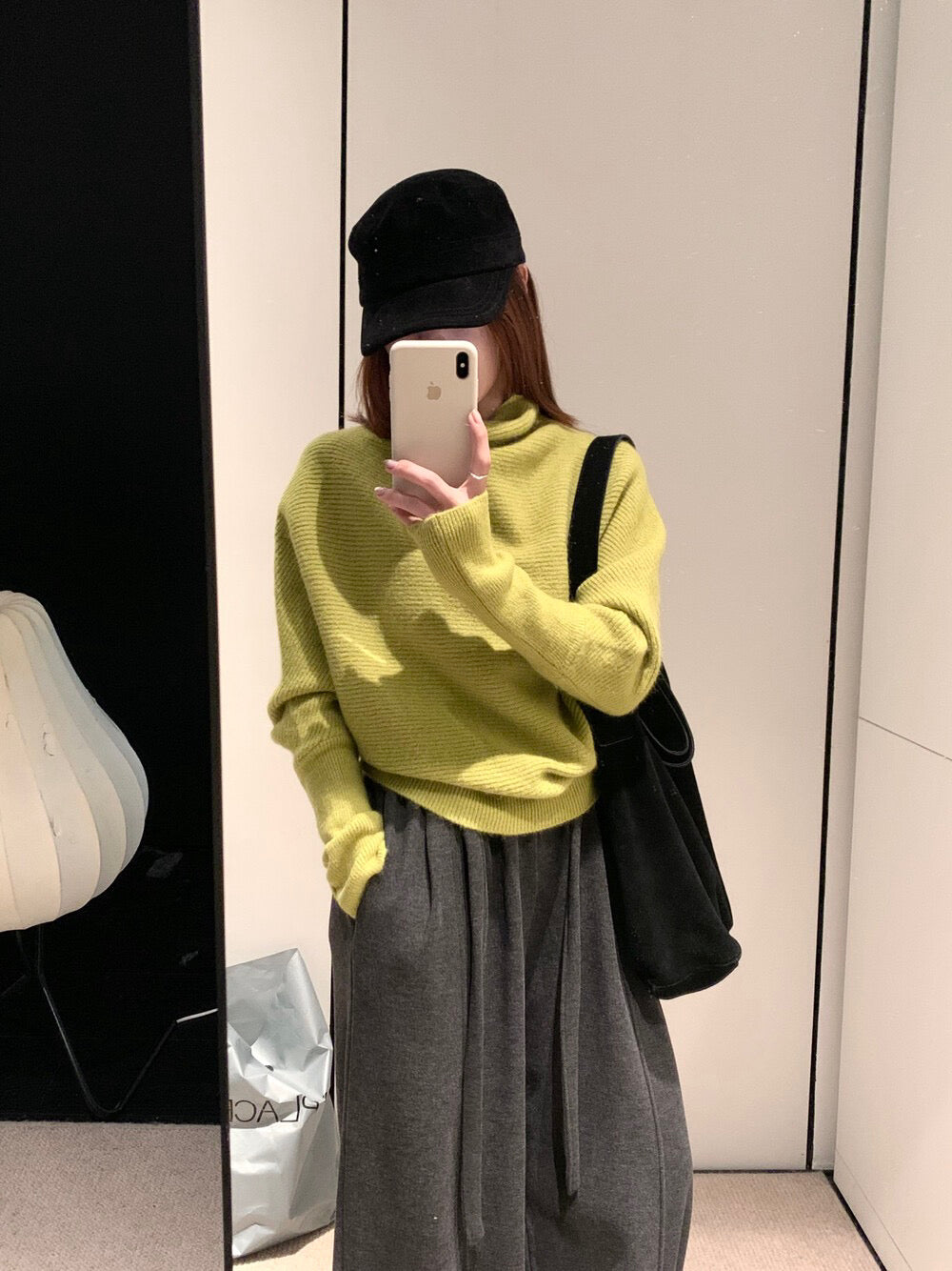 // 堆堆領極簡蝙蝠袖氣質NT