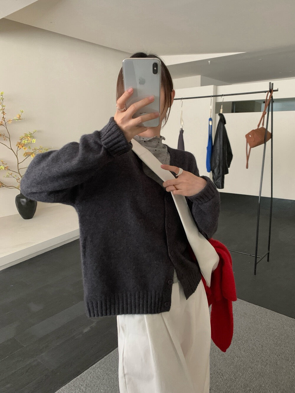 // 30%wool V領四色CD