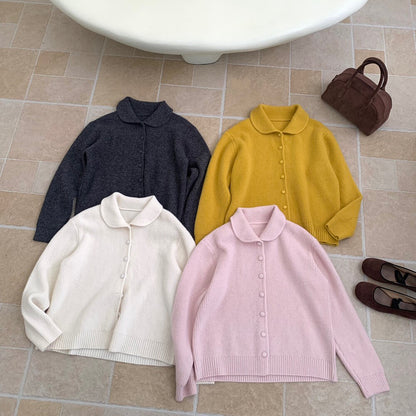 // 溫柔娃娃領包扣開胸NT