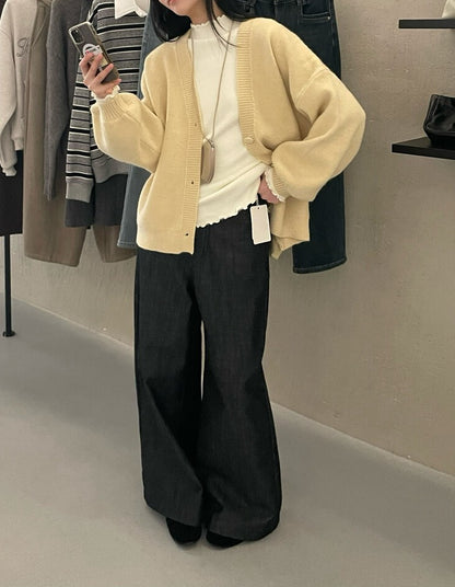 // 多巴胺色系包扣寬鬆袖CD