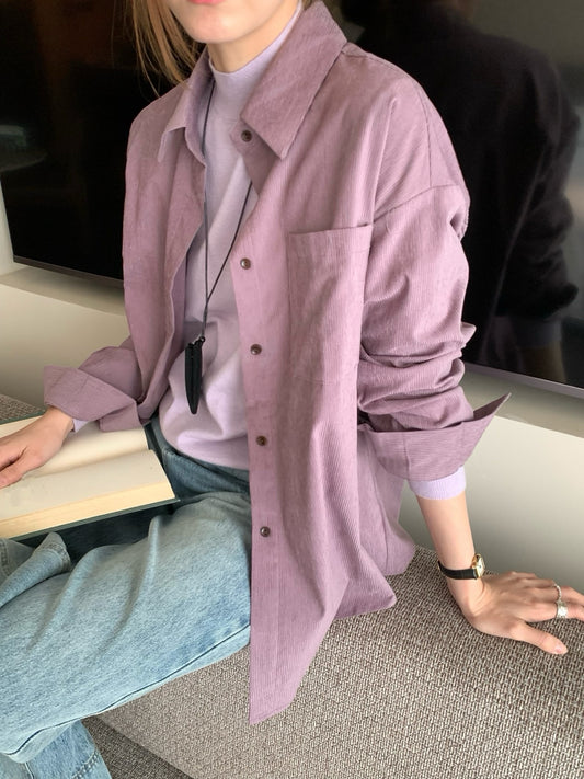 // 多色超柔軟燈芯絨口袋SH