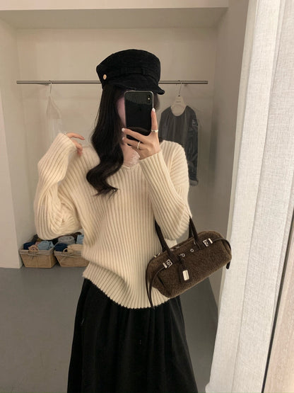 // 12%綿羊毛lace邊假兩件NT