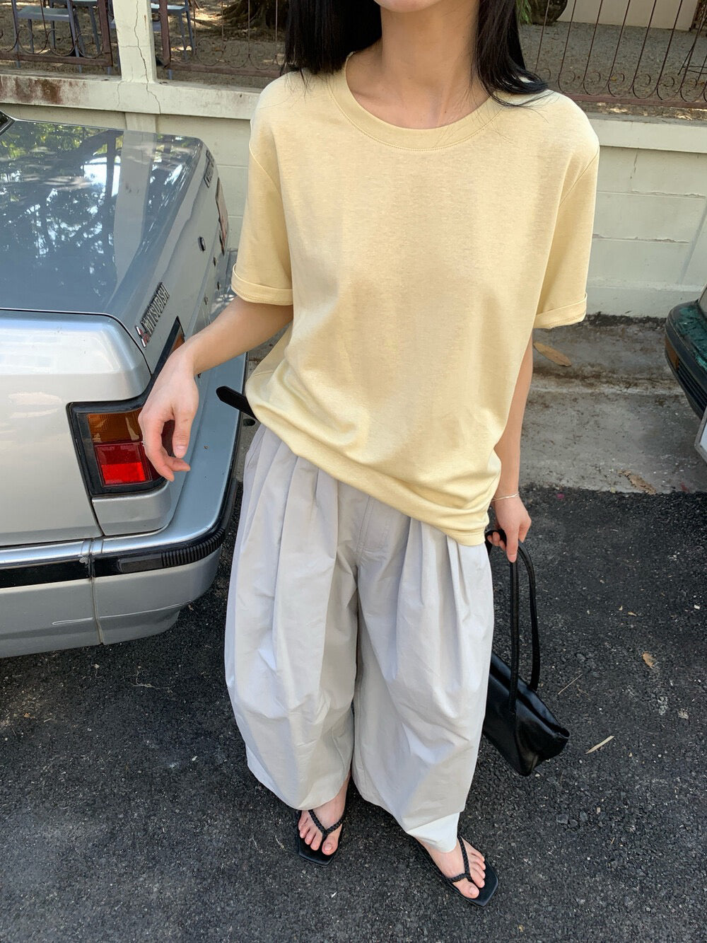 🧦 高質lyocell混麻多色TEE