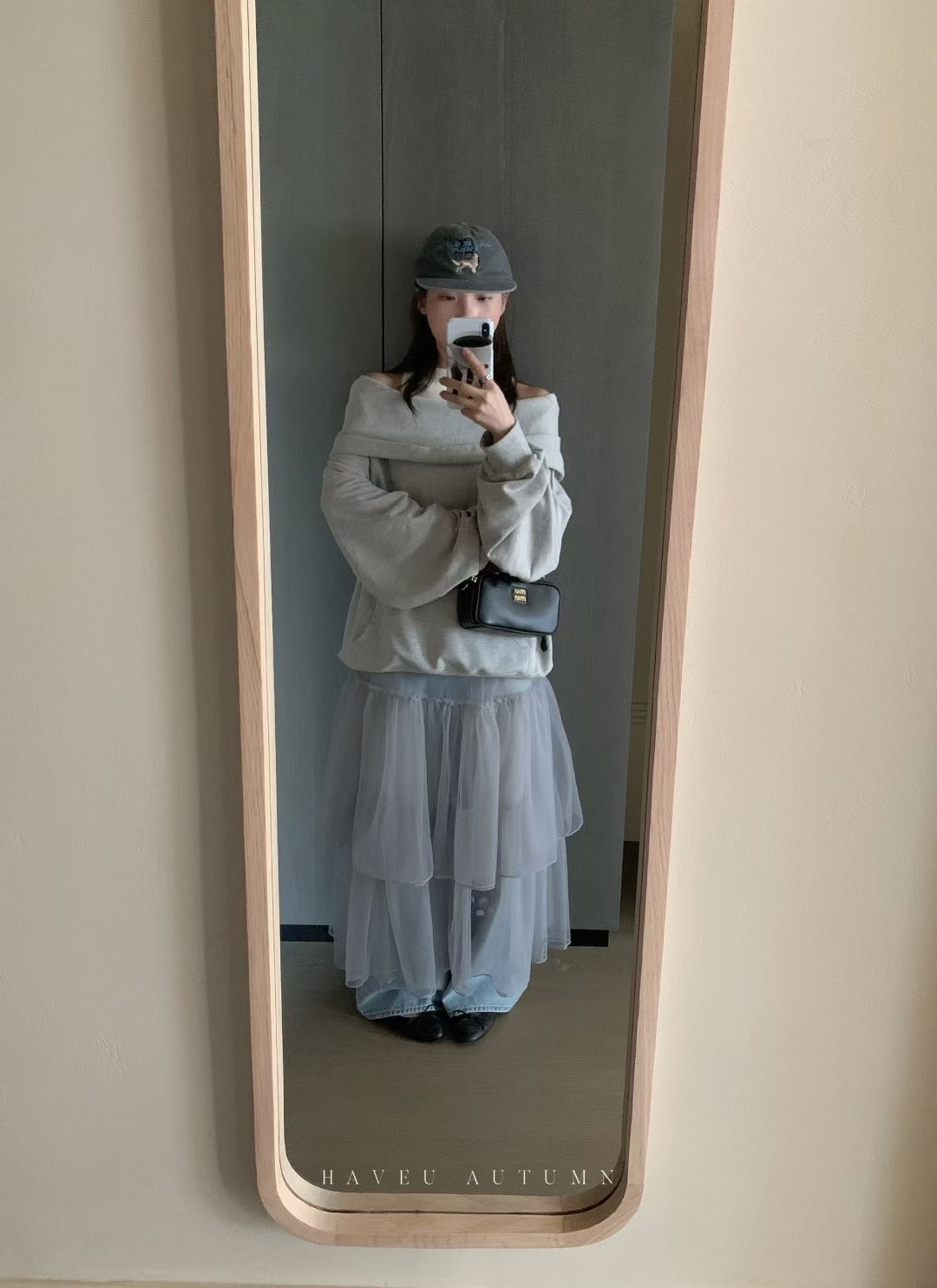 // 可拆內裡2ways層層紗裙