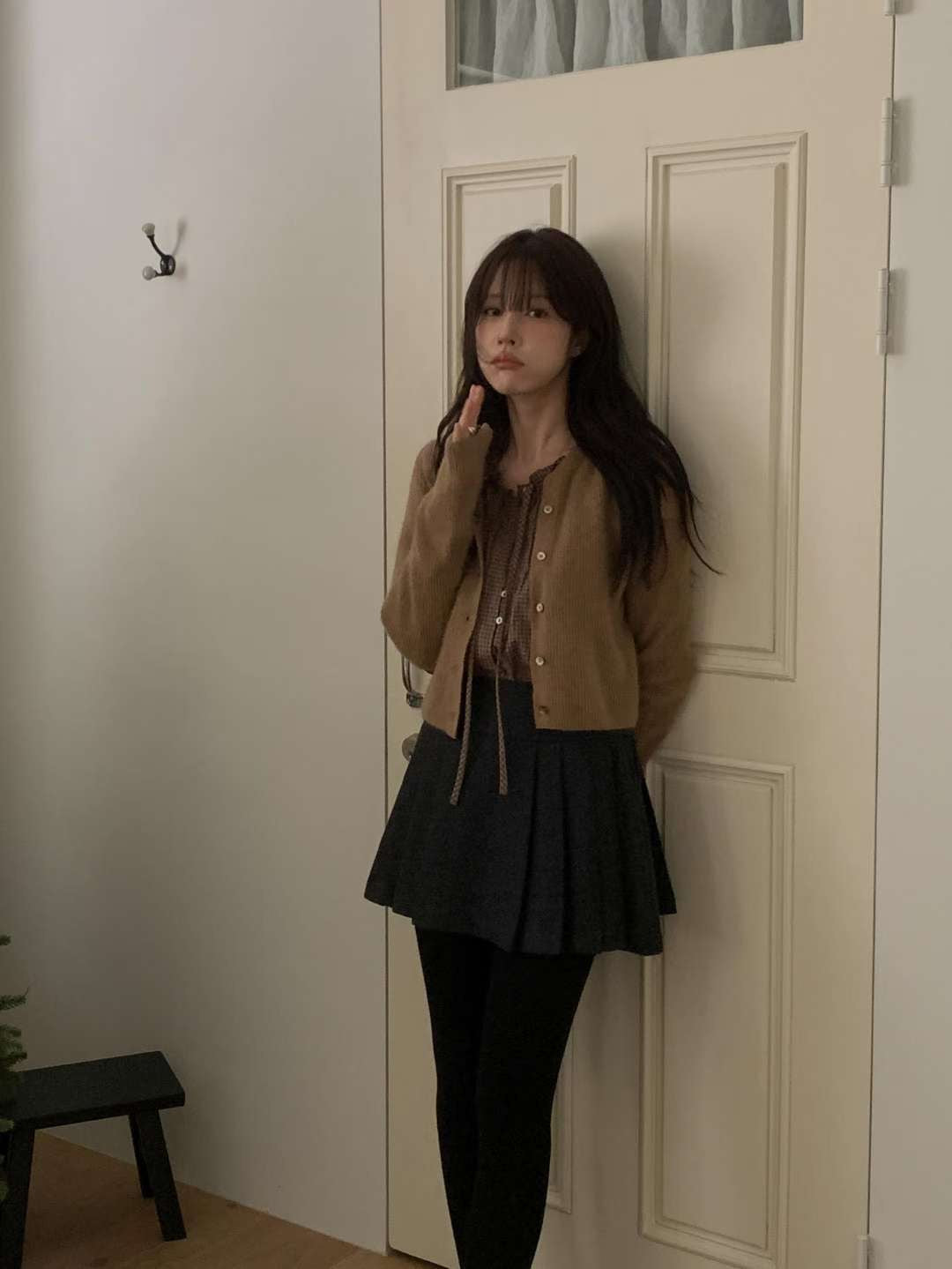 // 高質小短款羊毛CD