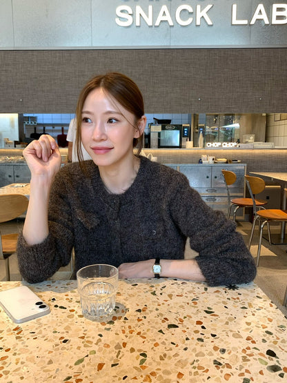 // 超軟糯雙口袋圓領CD