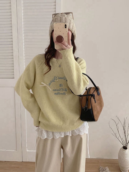 // 超美蝴蝶結絲帶加刺繡字NT