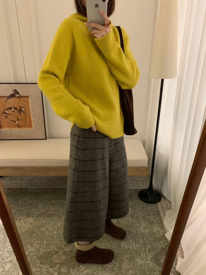 // 6%兔毛溫柔感連帽毛衣