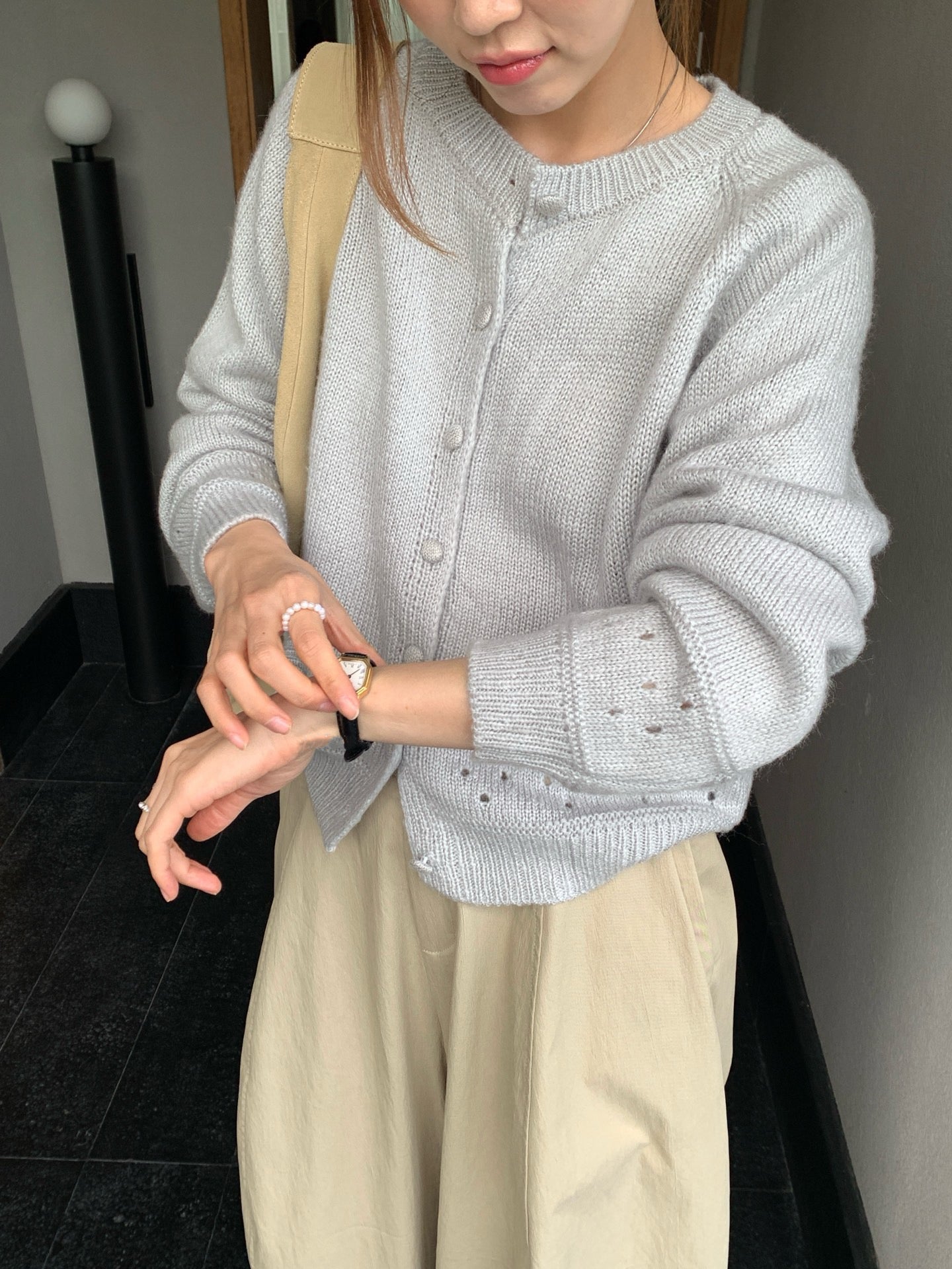 // 特別衣擺鈎花鏤空CD