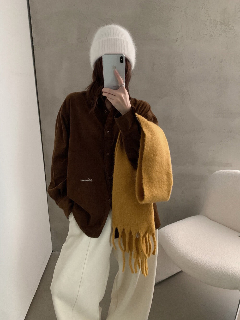 // 高質刺繡字燈芯絨SH