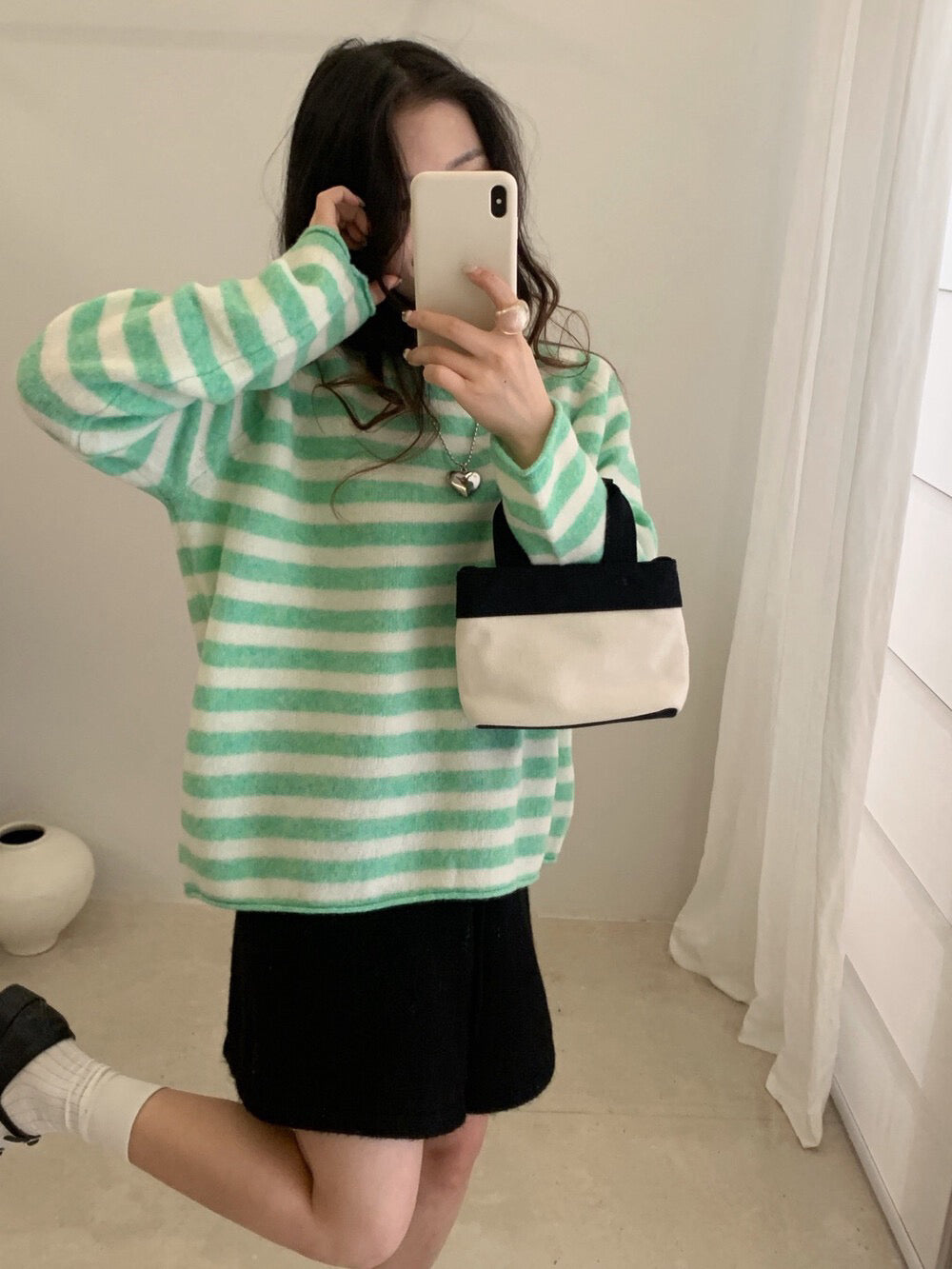 // 80%綿羊毛柔軟間條NT