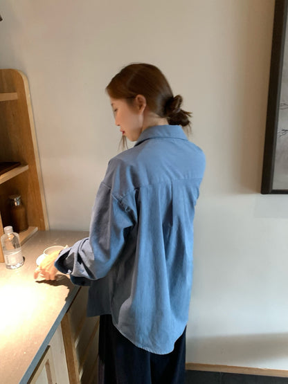 // 多色超柔軟燈芯絨口袋SH